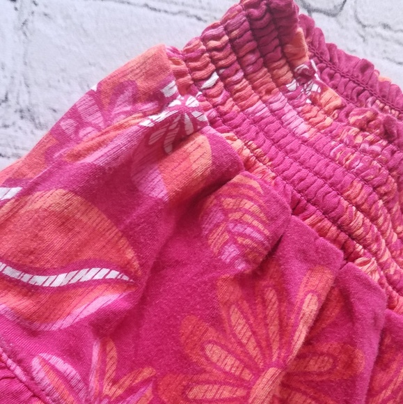 Liv a Little Pink Hawaiian Floral Skirt Sz 7/8 - Picture 5 of 7